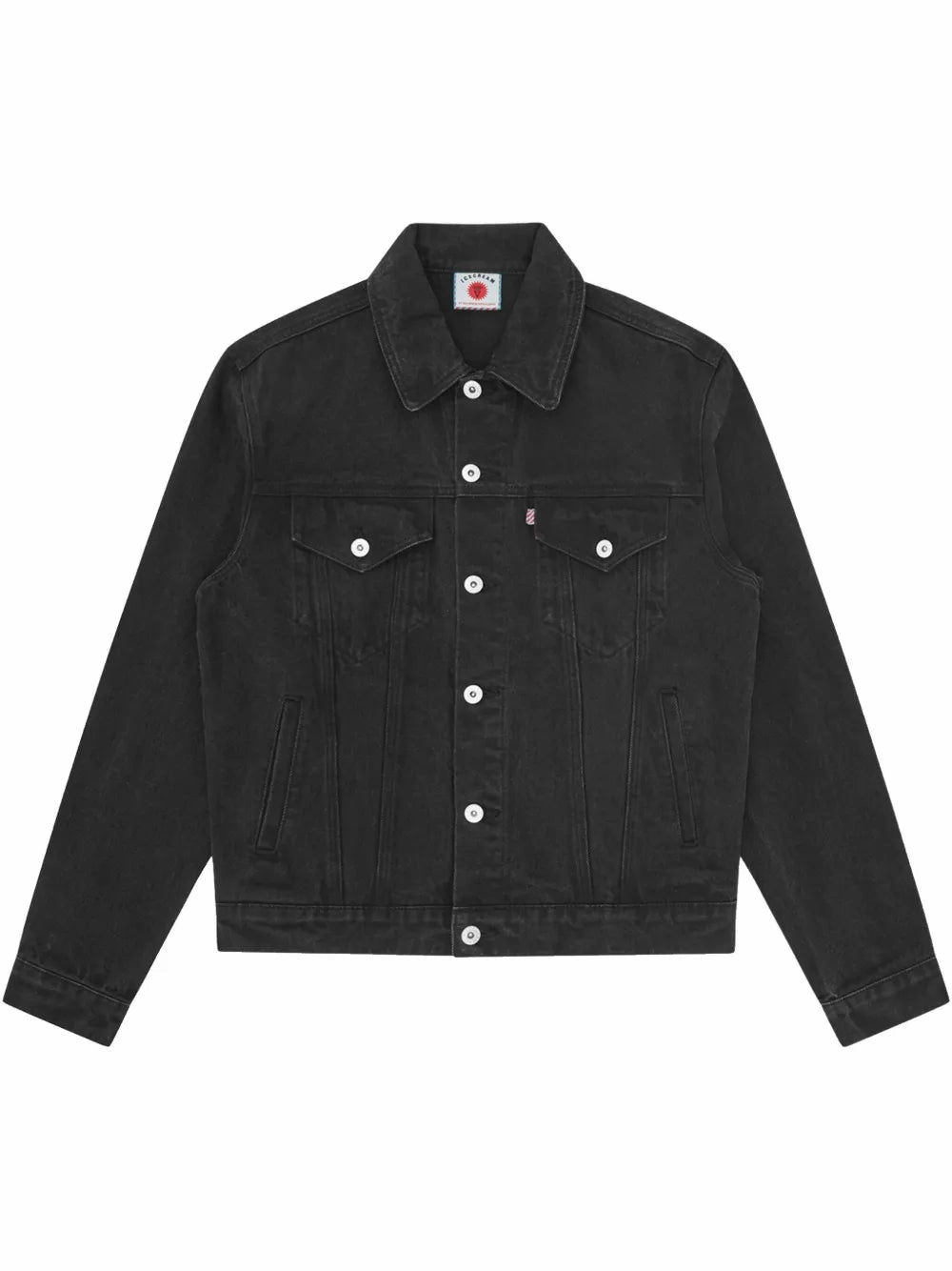Logo Print Denim Jacket