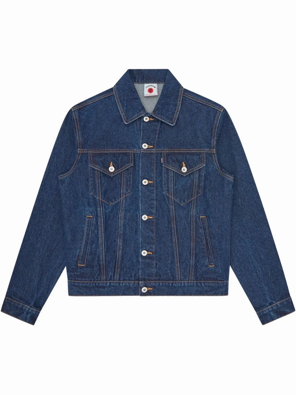 Logo Print Denim Jacket