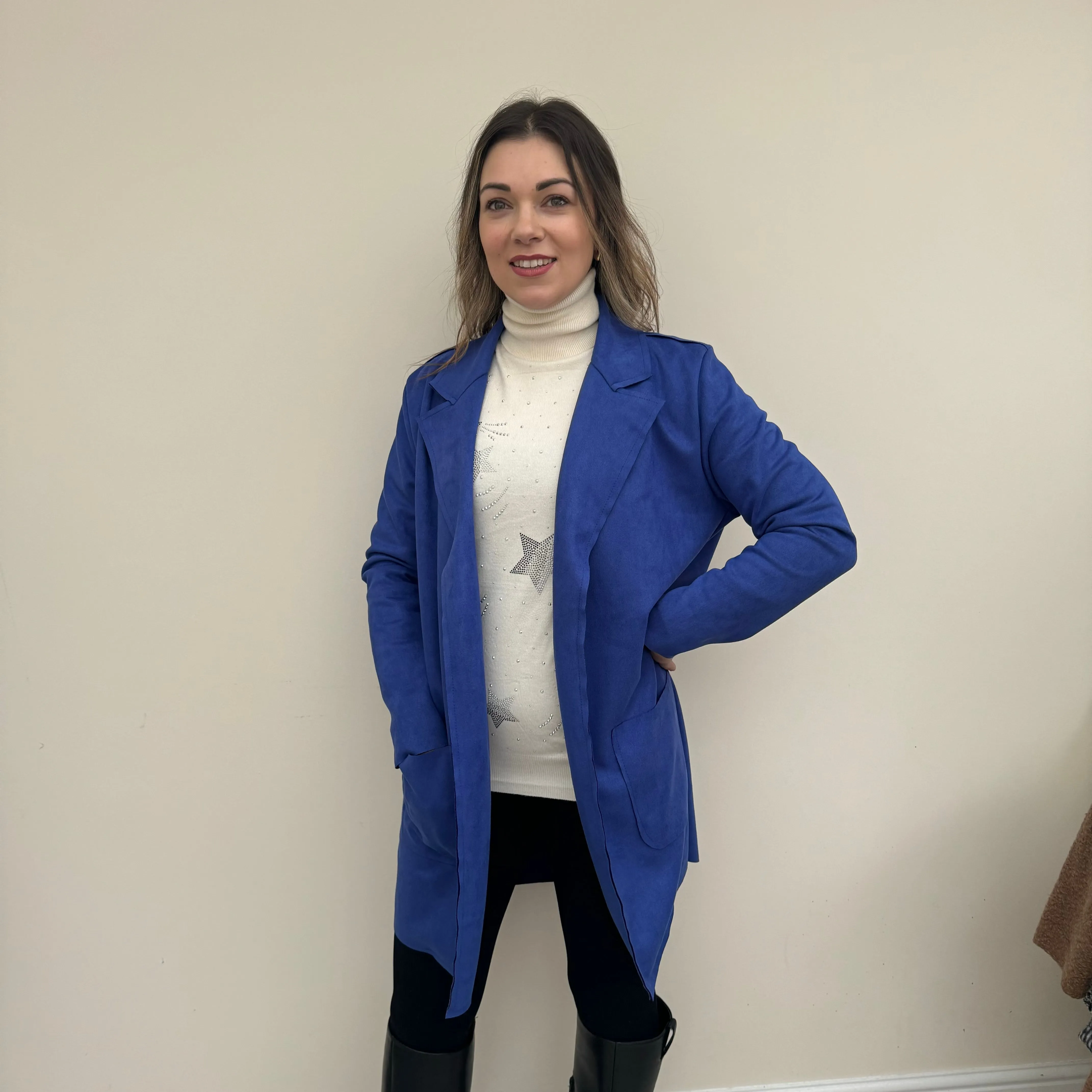 Long Suede Jacket