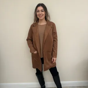 Long Suede Jacket