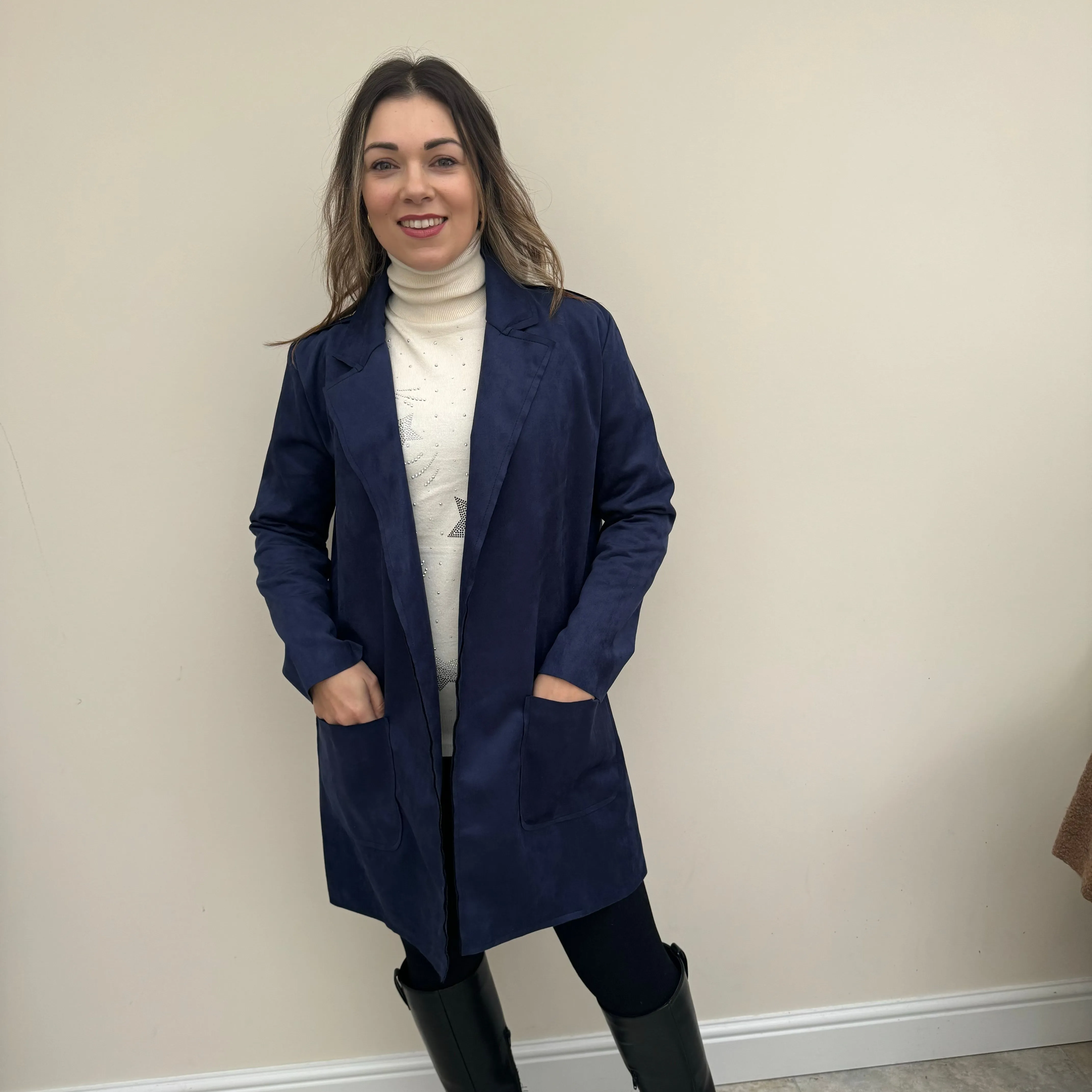 Long Suede Jacket