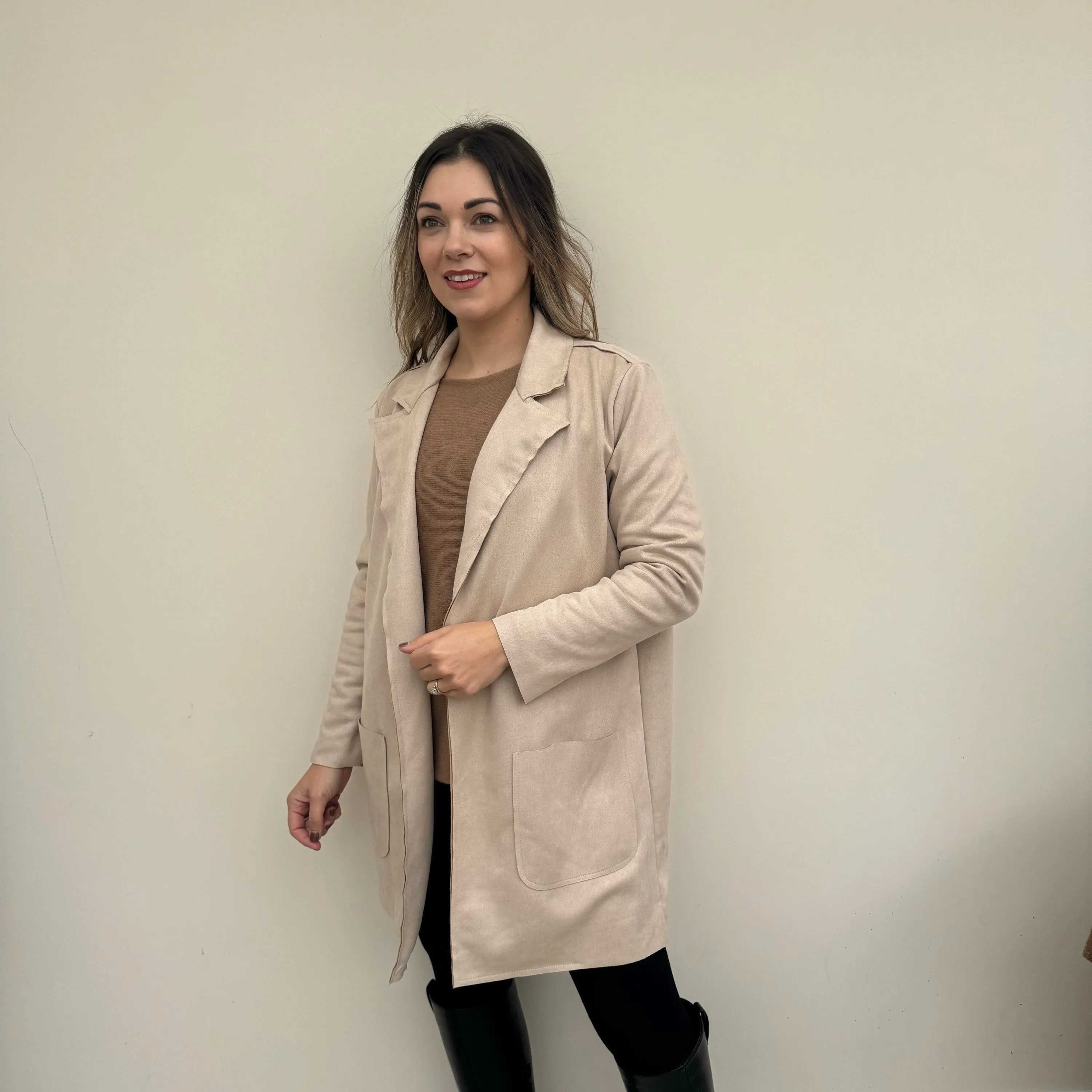 Long Suede Jacket