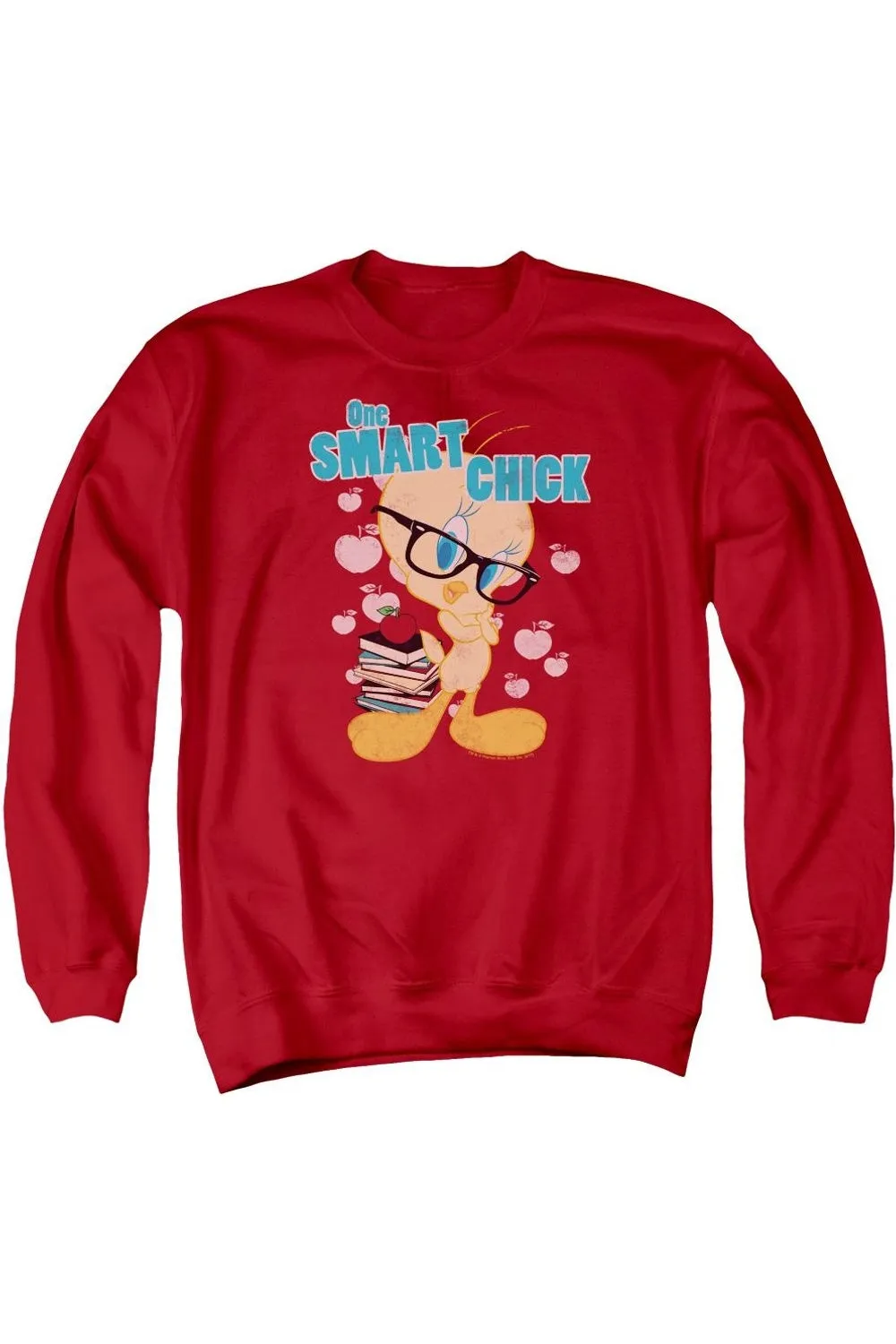 Looney Tunes One Smart Chick Adult Crewneck Sweatshirt