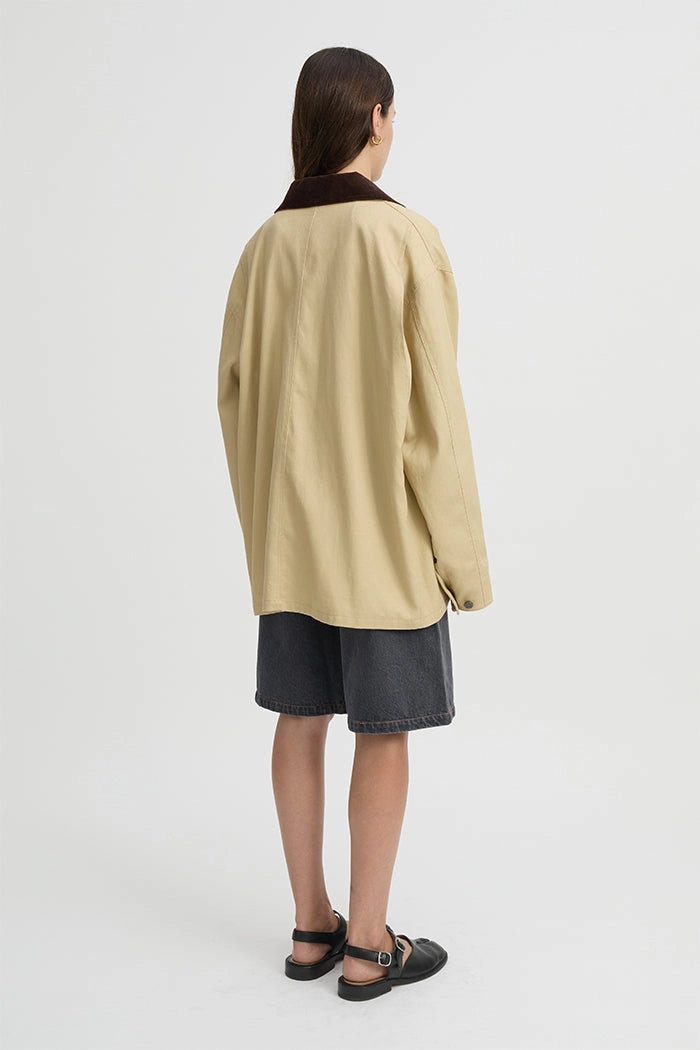 Louis Barn Jacket Cream