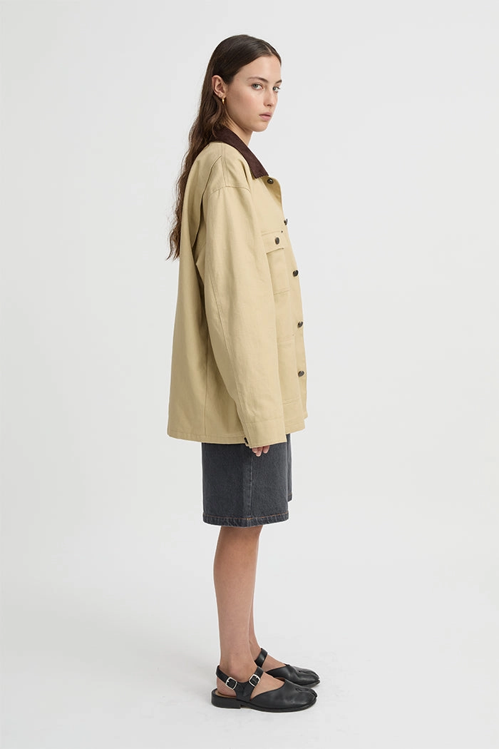 Louis Barn Jacket Cream