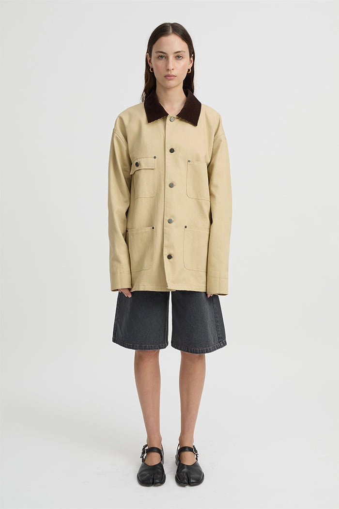 Louis Barn Jacket Cream