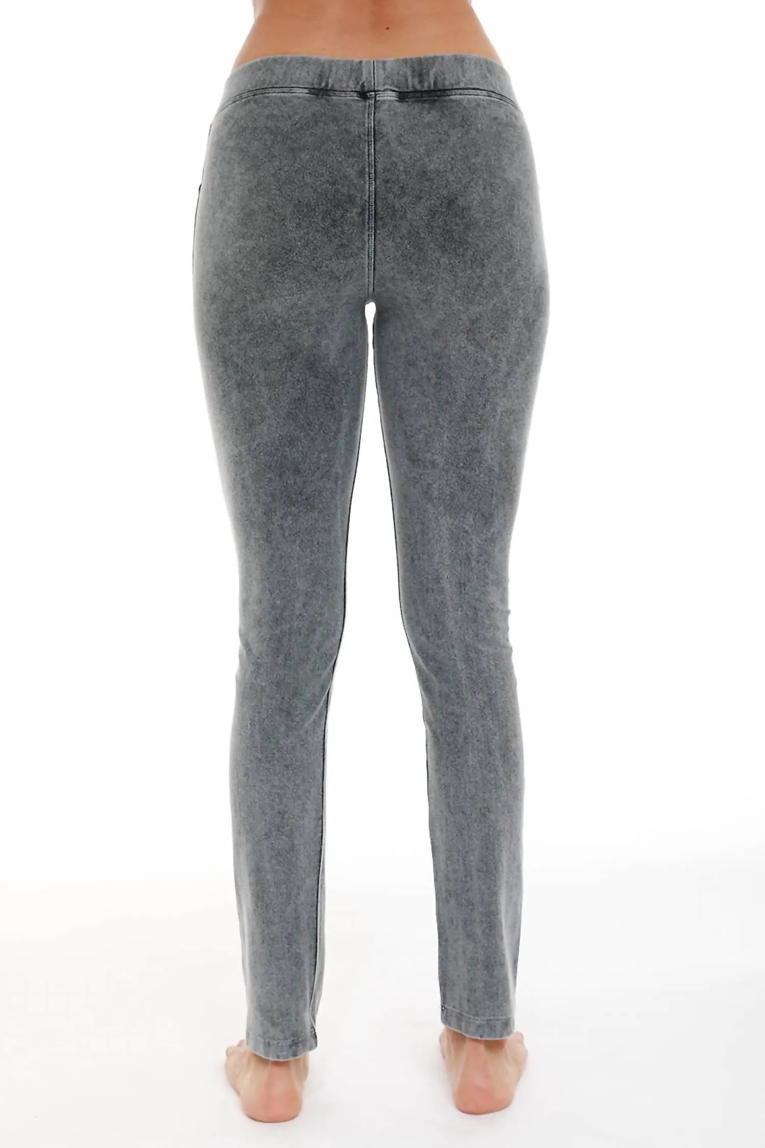 Low Rise Jegging In Charcoal