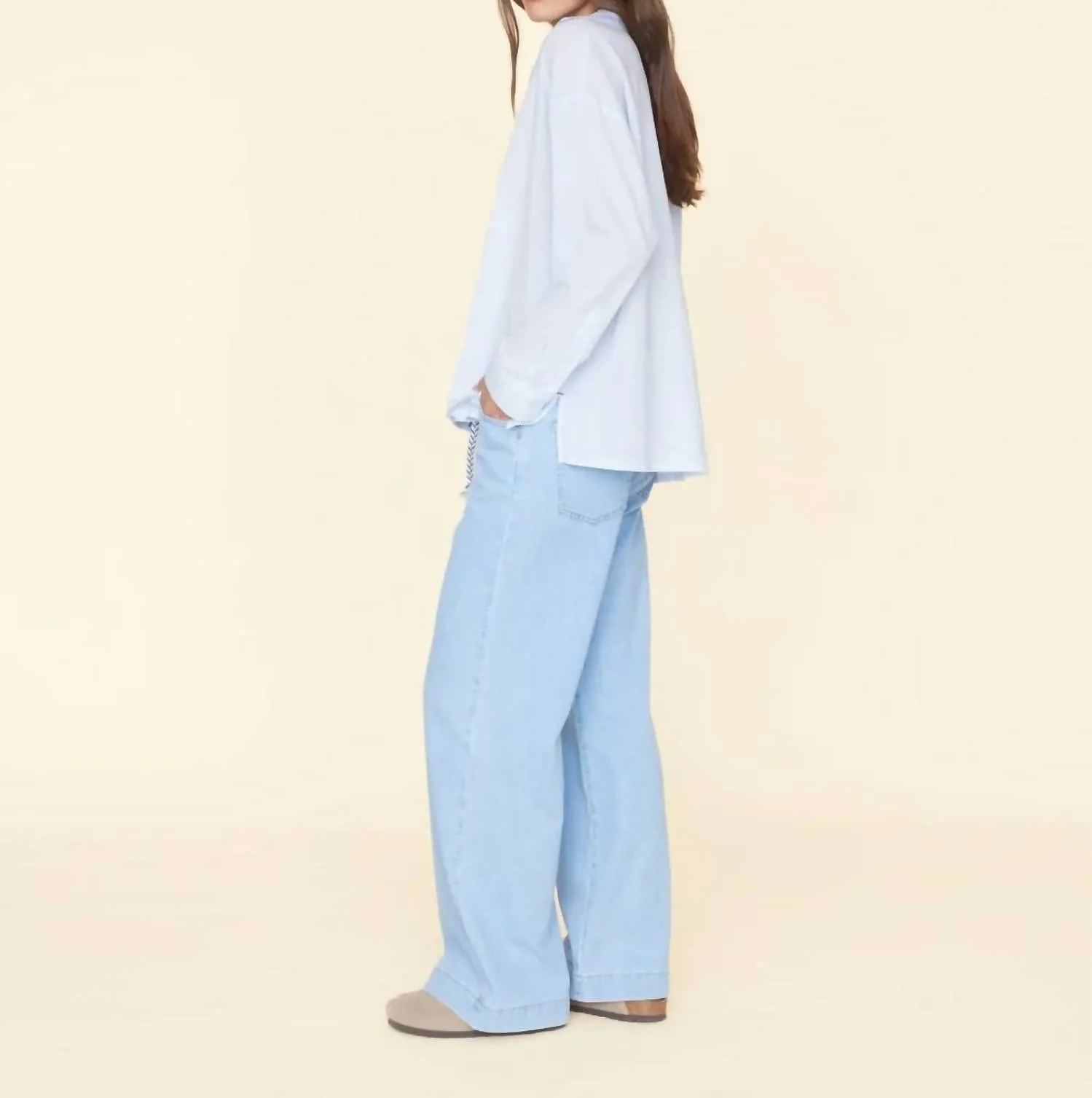 Lucca Pant In Light Blue