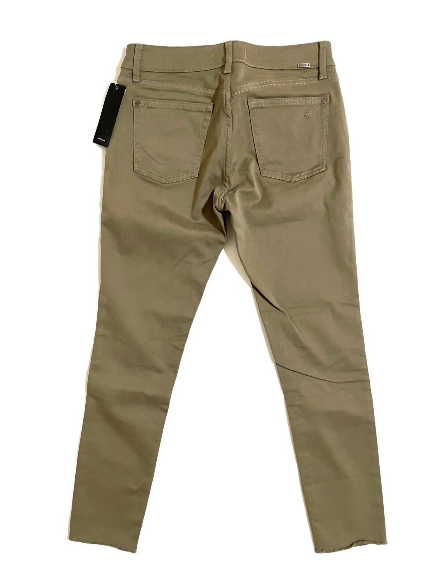 Margaux Instasculpt Ankle Skinny Jeans In Moss Green