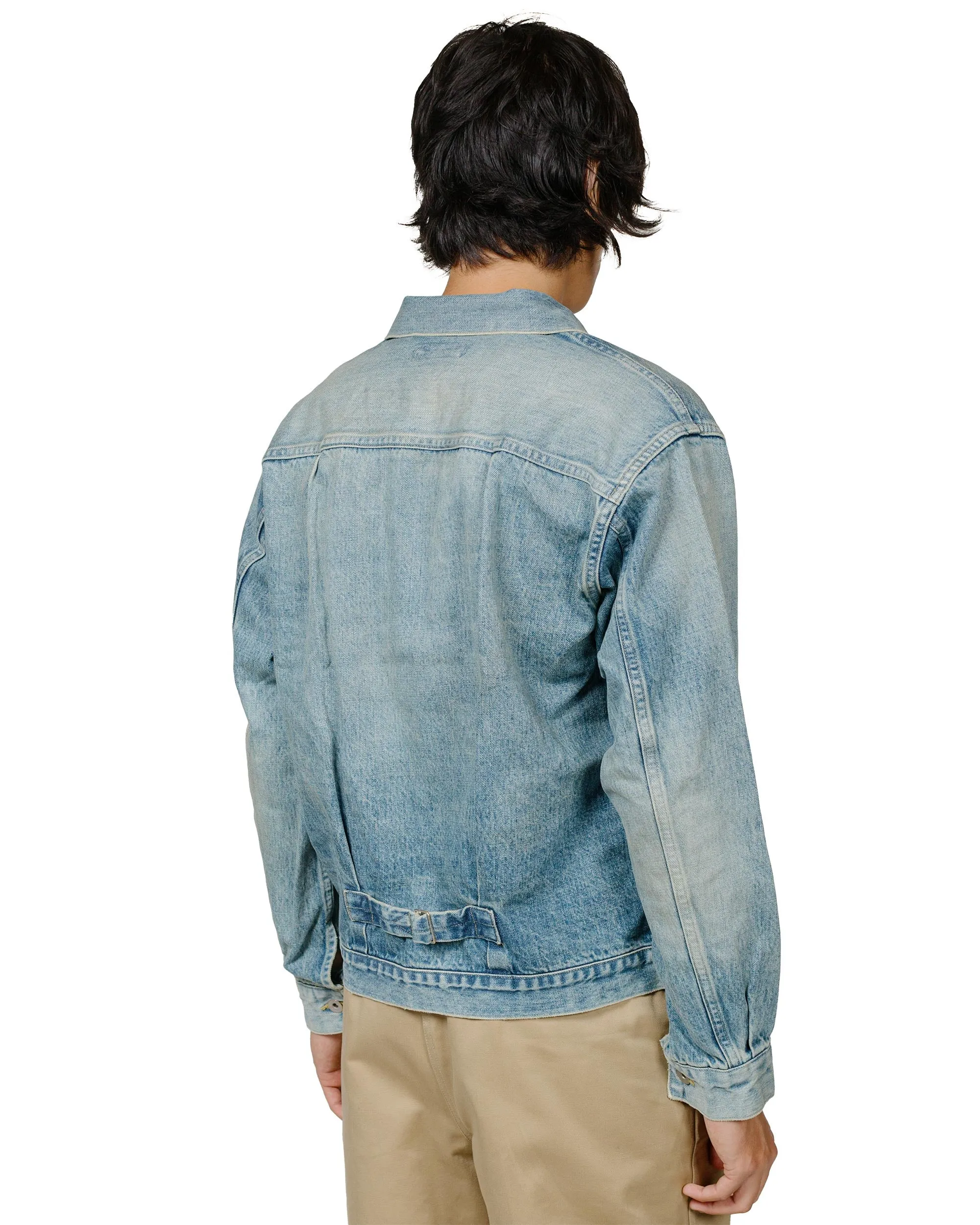 marka New Type1 Denim Jacket 13.5oz Selvedge Denim Used Washed