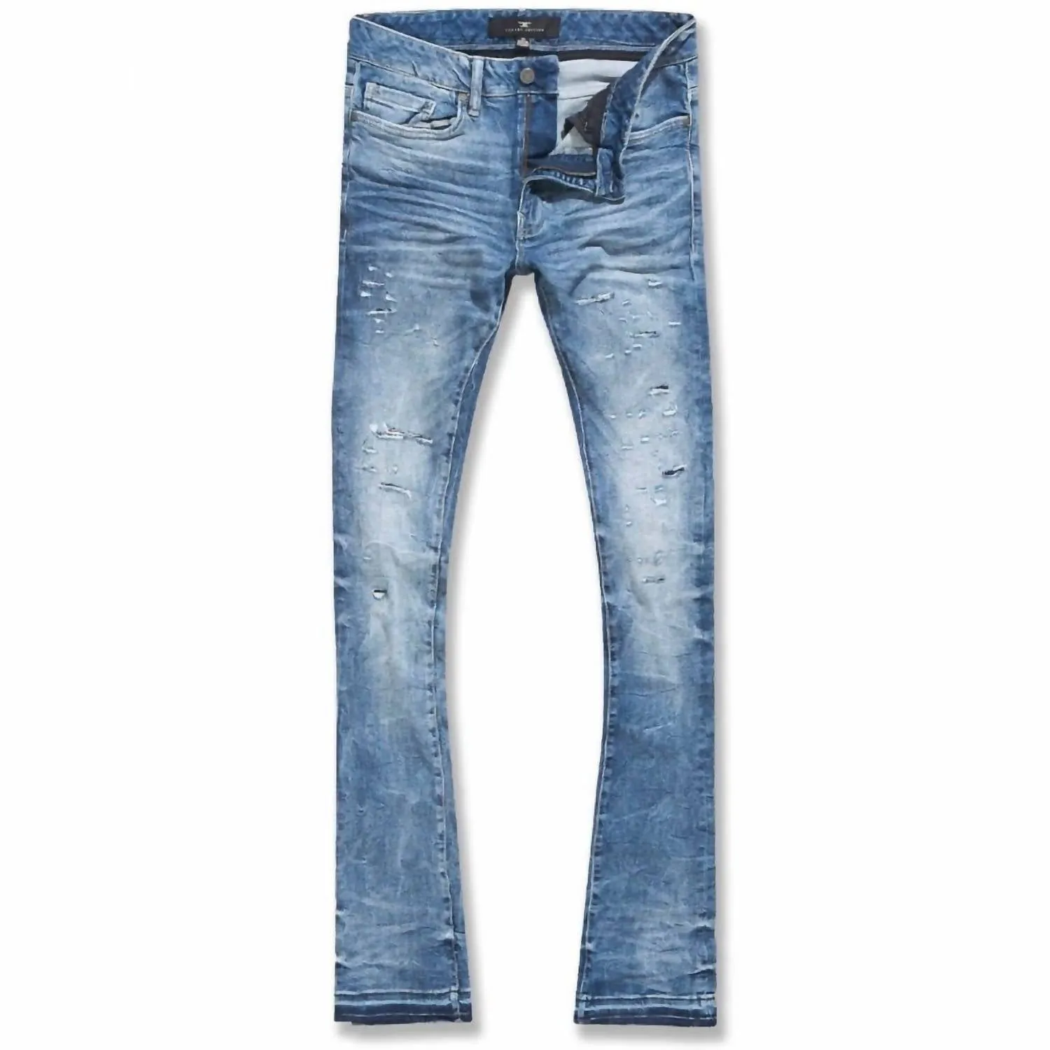 Martin Stacked Desperado Denim Jean In True Blue
