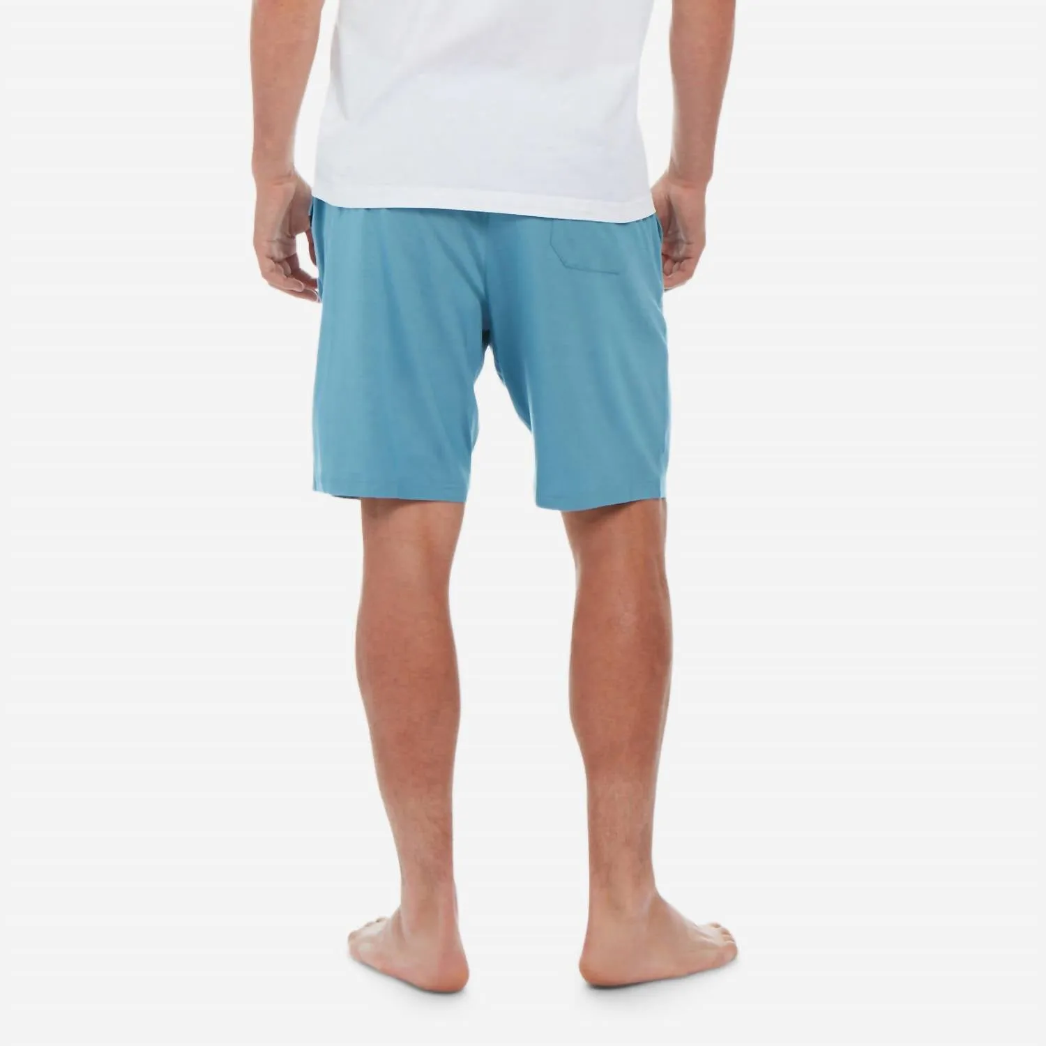 Men Basel Micro Modal Stretch Lounge Short In Blue