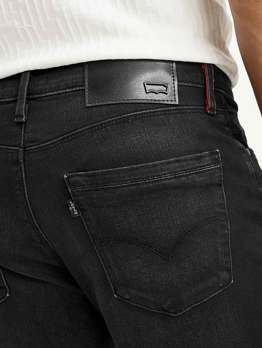 Men's 511 Black Slim Fit Mid Rise Jeans