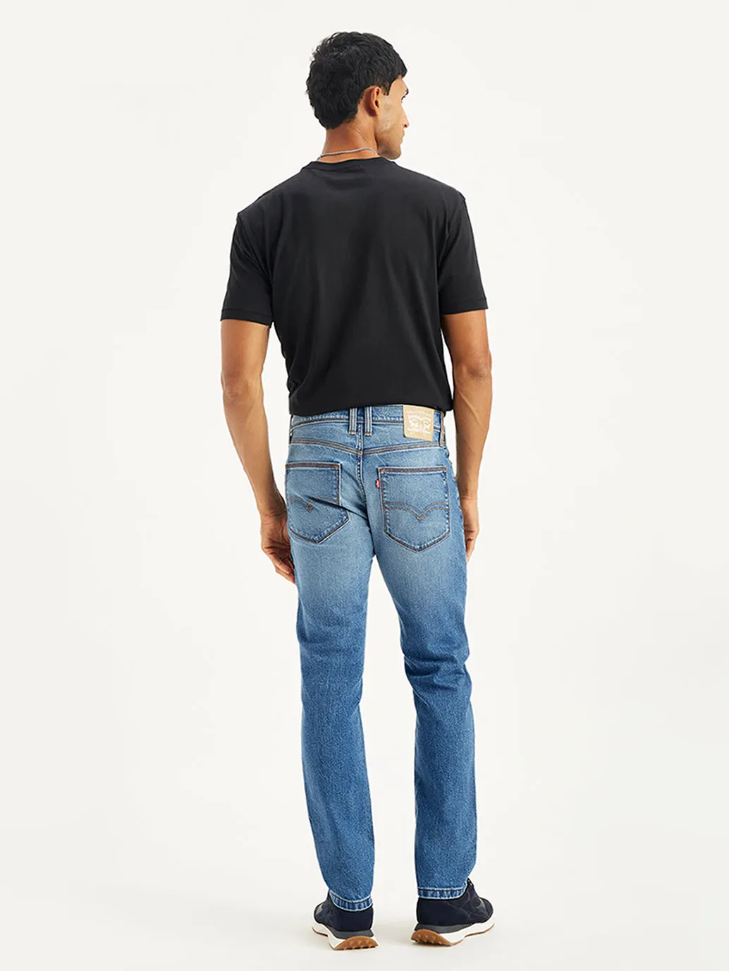 Men's 511 Blue Slim Fit Mid Rise Jeans