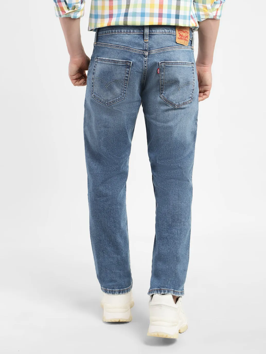 Men's 511 Blue Slim Fit Mid Rise Jeans