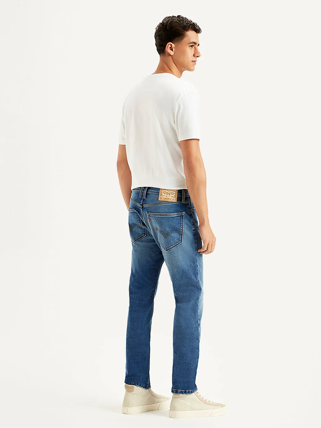 Men's 511 Blue Slim Fit Mid Rise Jeans