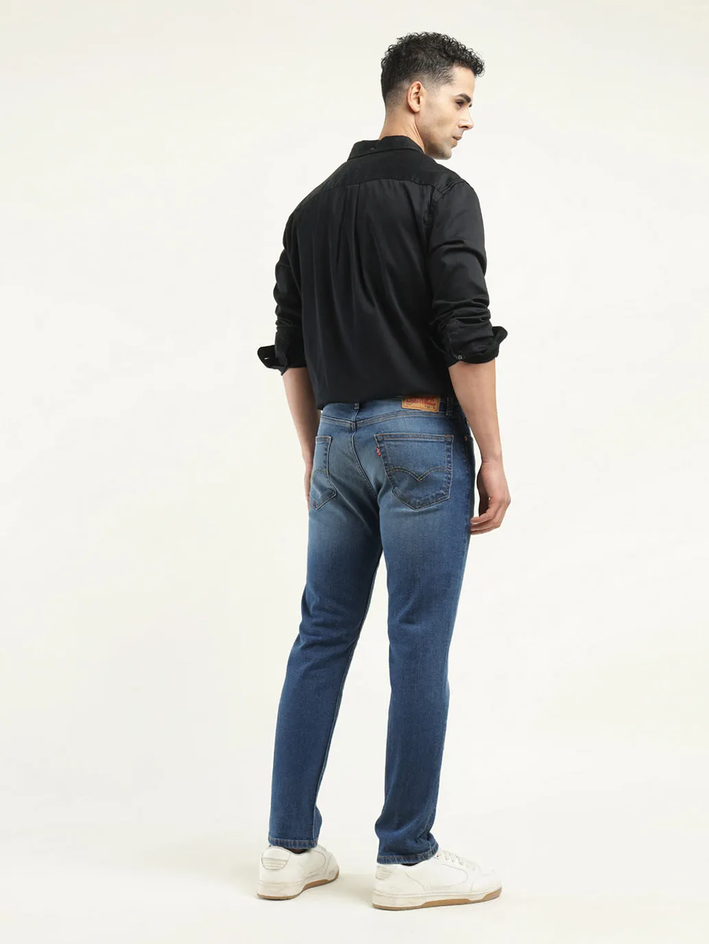 Men's 511 Indigo Slim Fit Mid Rise Jeans