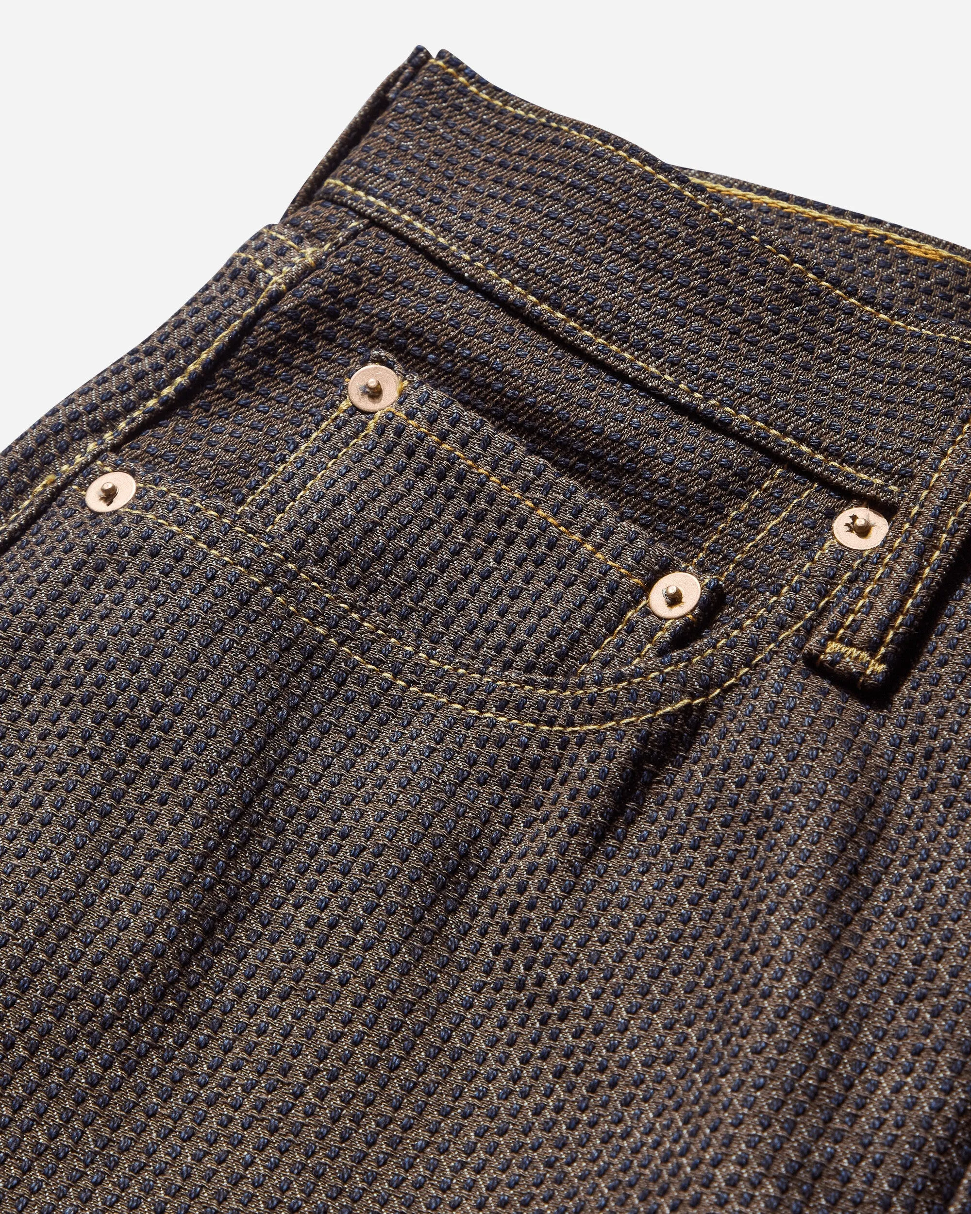 Men's Century Denim 5P Monkey Cisco Pants Persimmon / Indigo
