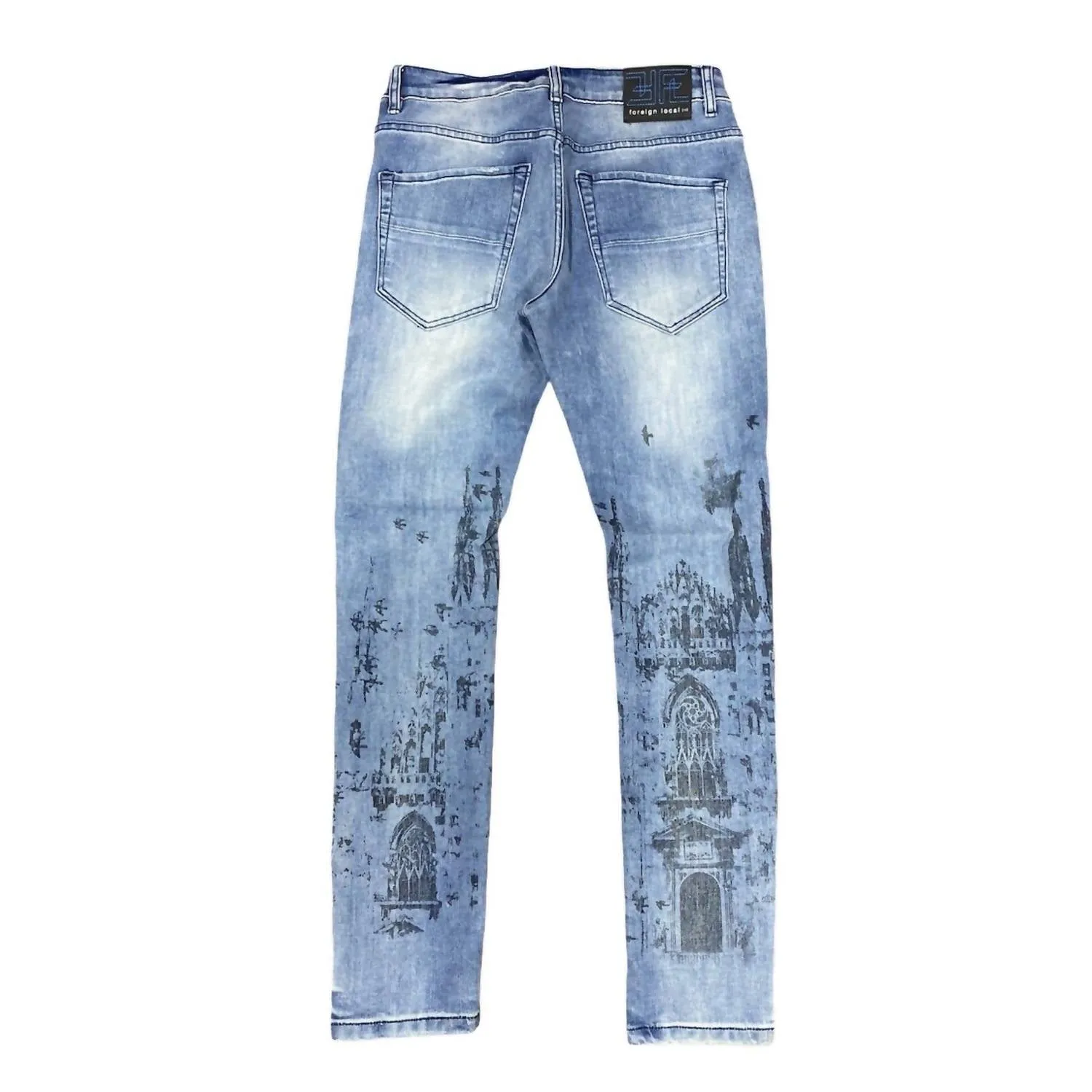 Men's Church Jeans In Blue