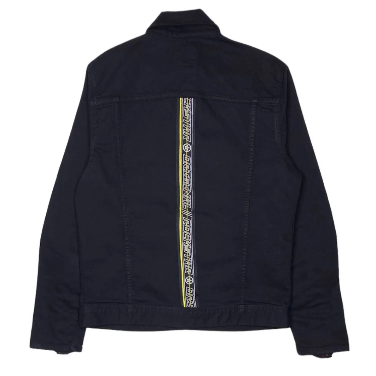 Men's Denim Rally Jacket In Black