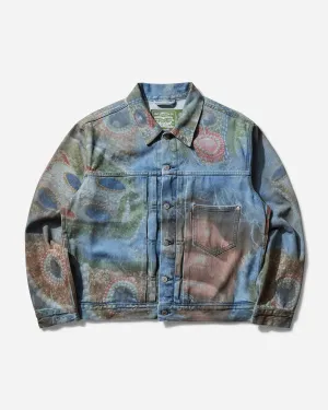 Men's Denim Tears Photo Trucker Jacket Multicolor