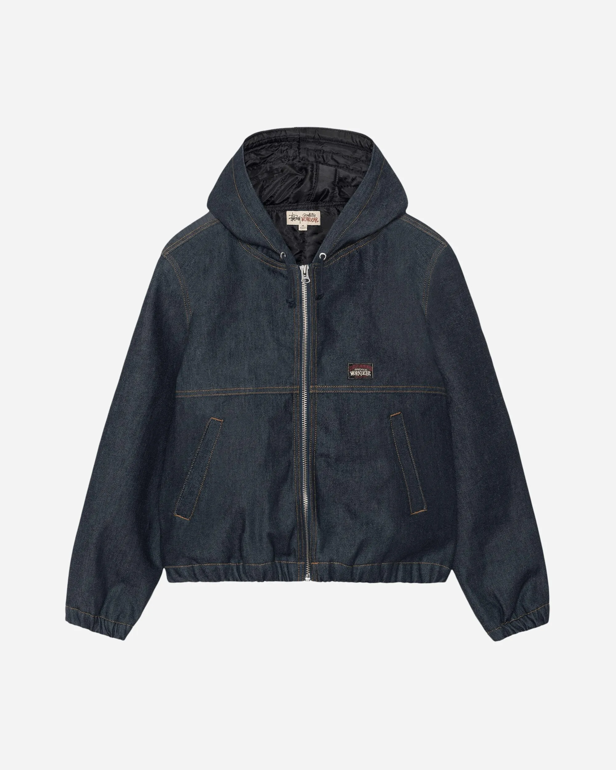 Men's Denim Work Jacket Raw Indigo