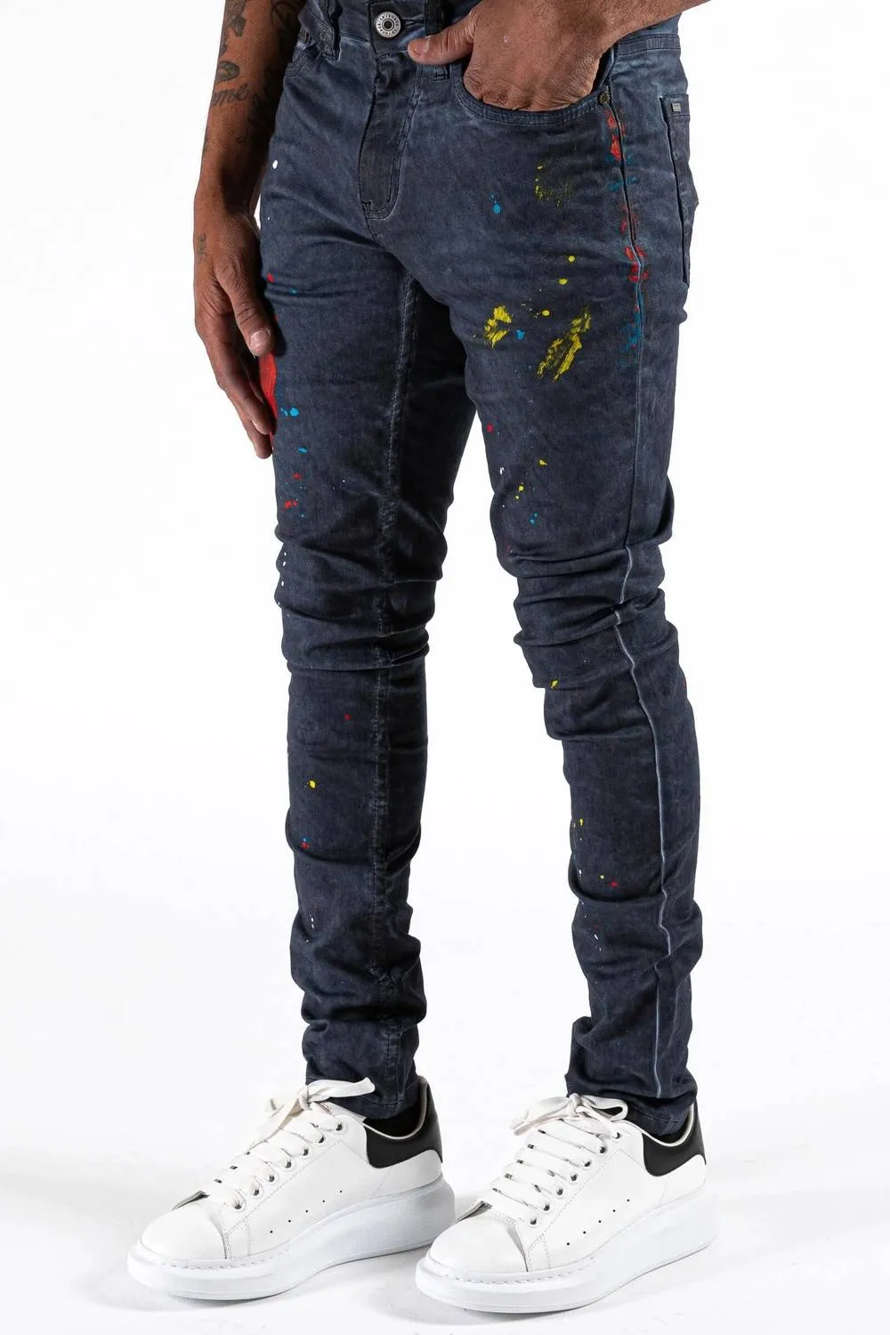 Men's Ether Nodes Jeans In Navy