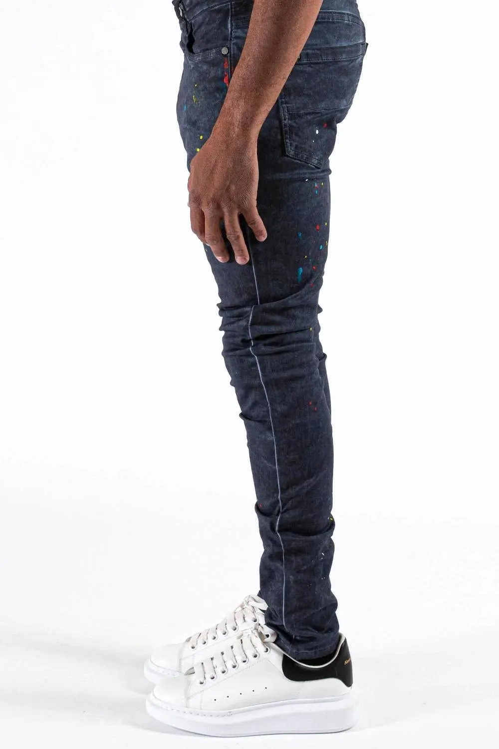 Men's Ether Nodes Jeans In Navy