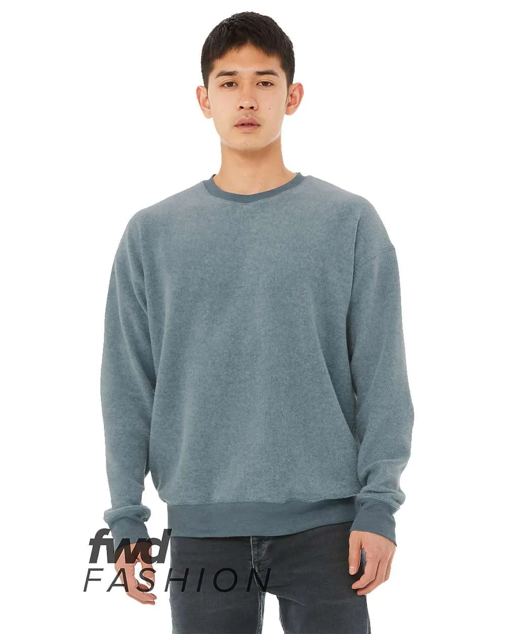 Men's FWD Fashion Sueded Drop Shoulder Sweatshirt