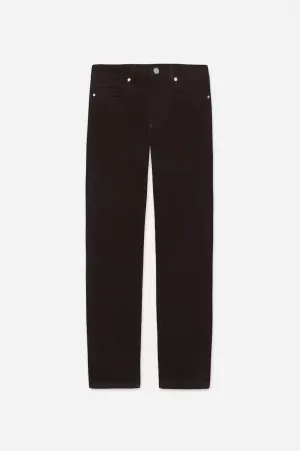 Men's L'homme Slim Twill Jean In Washed Black