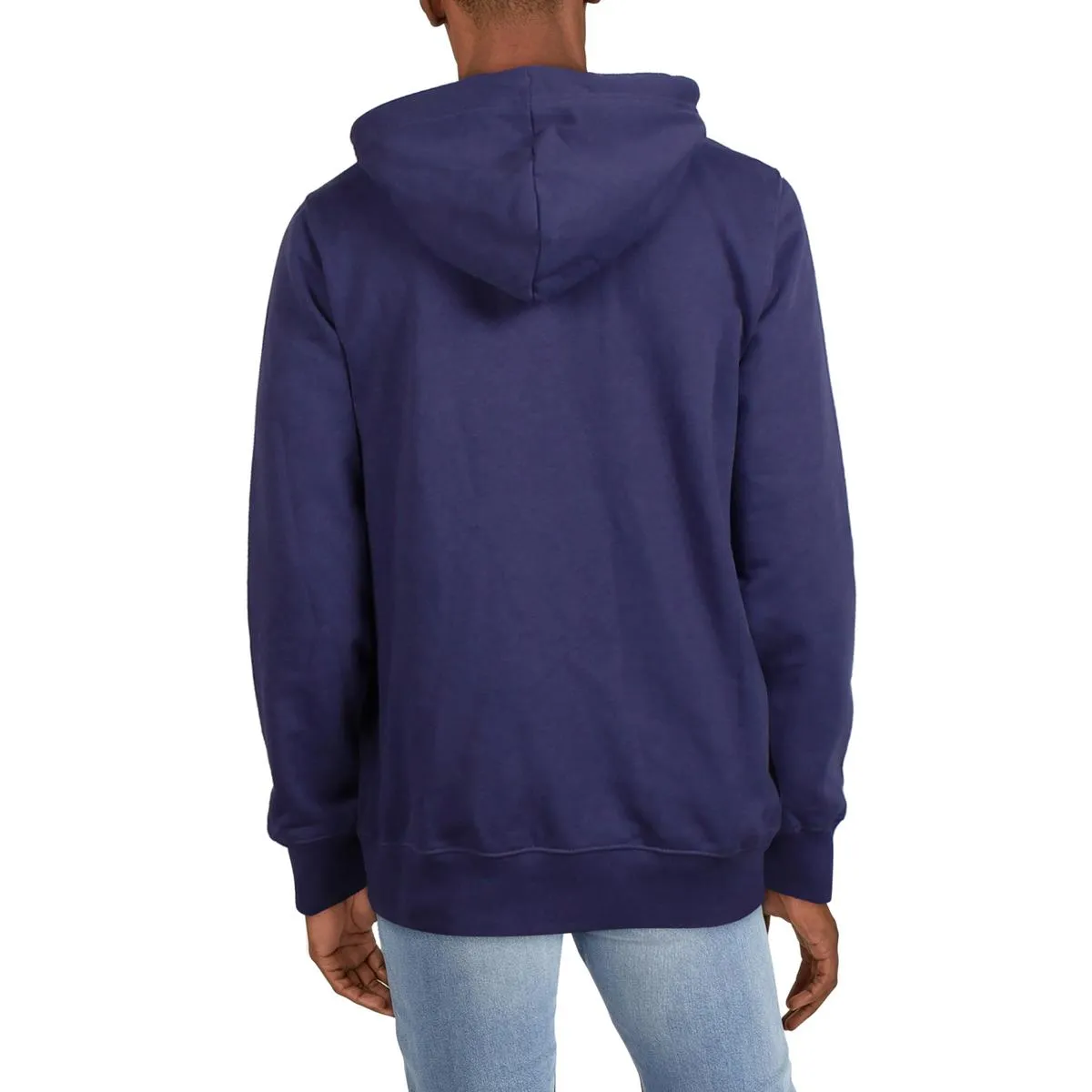 Mens Logo Cotton Hooded Sweatshirt