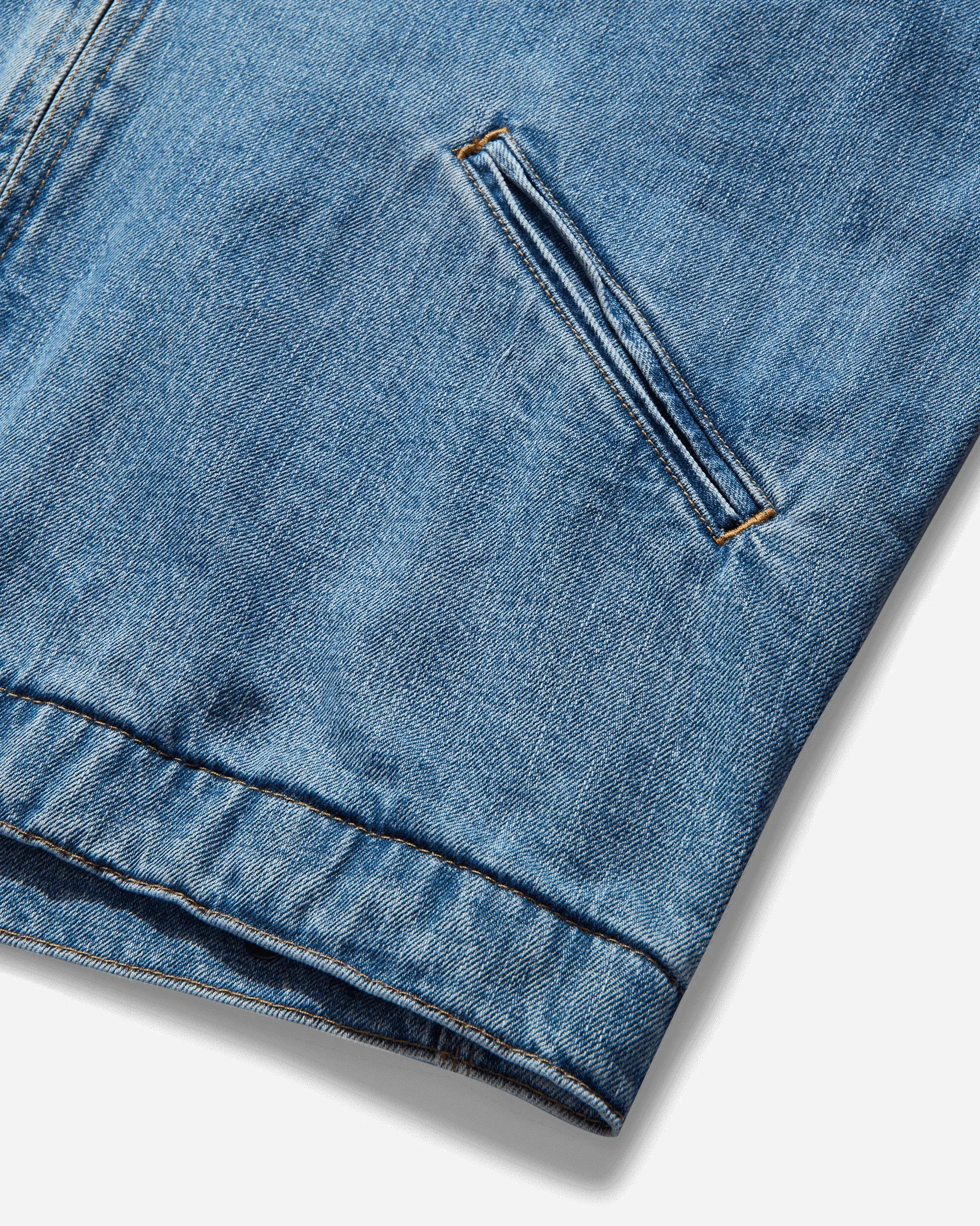Men's OG Detroit Jacket Blue (Burst Washed)