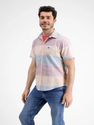 Men's Plaid Dress Shirt,Multi