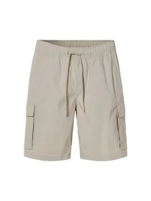 Men's Plain Cargo Short,Beige