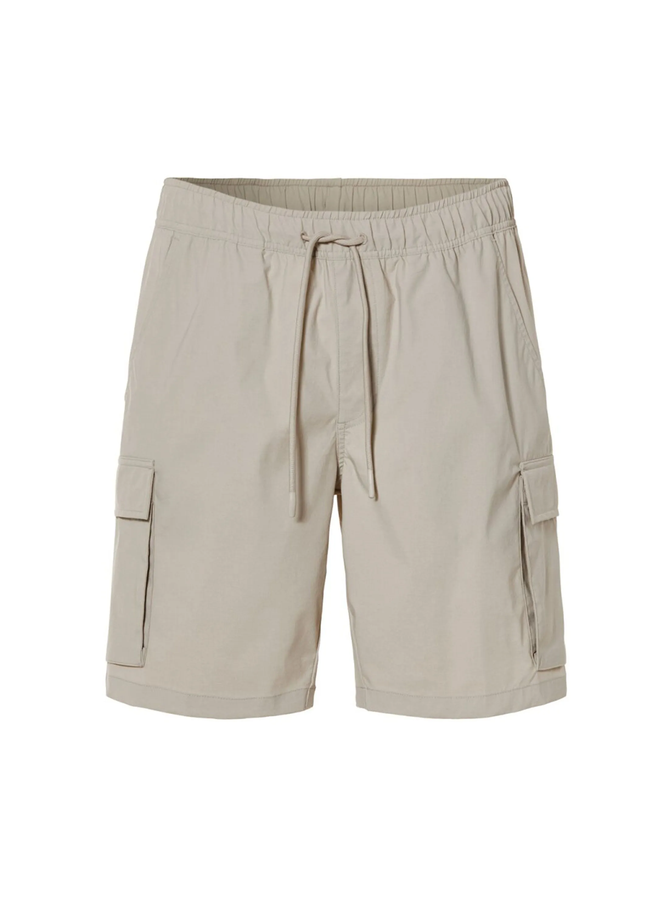 Men's Plain Cargo Short,Beige