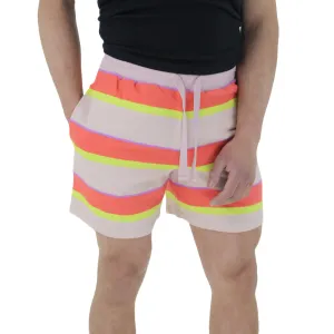Men's Striped Casual Short,Multi