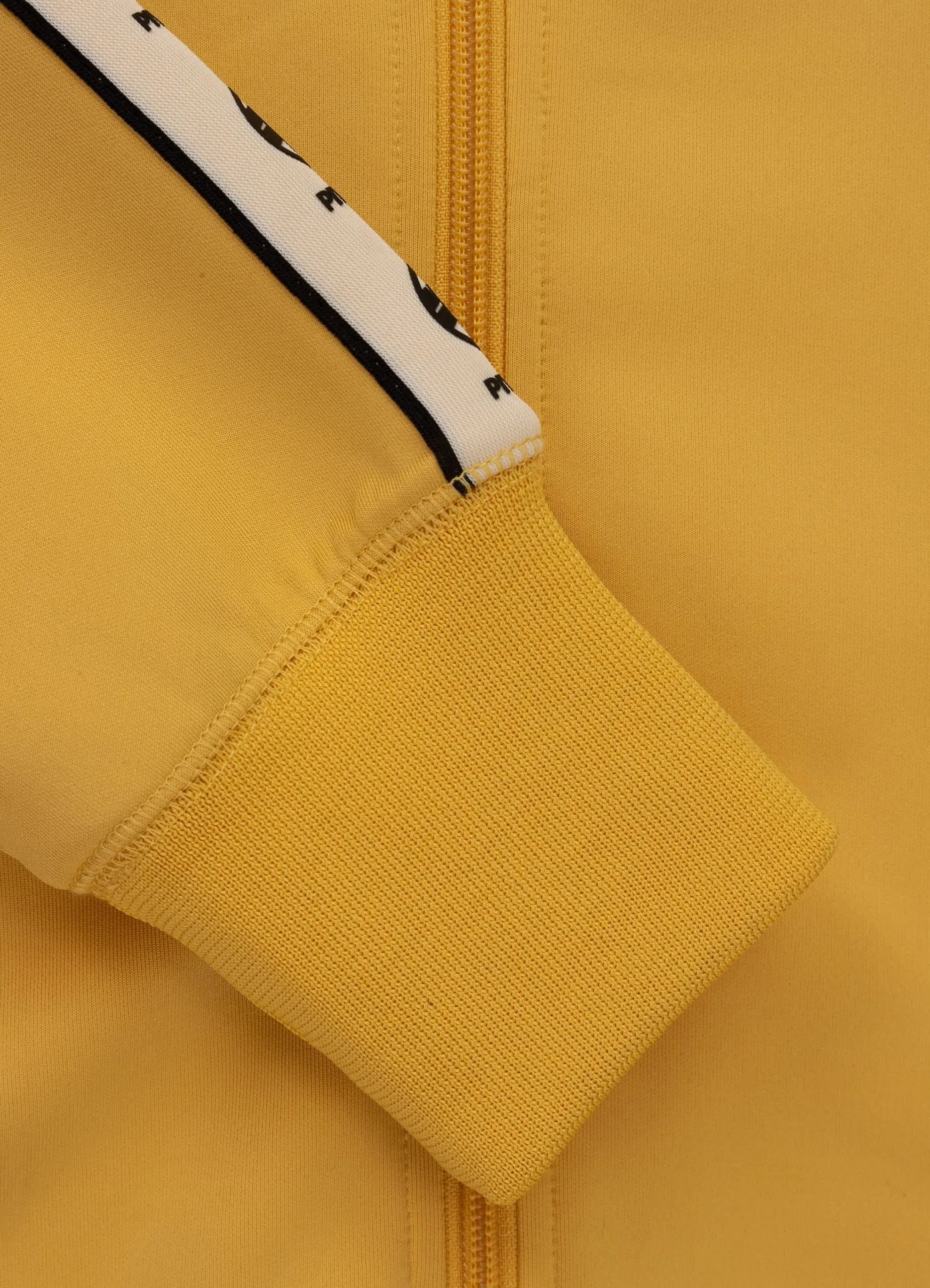 Men's Sweatjacket Oldschool POWERS - Pale Yellow