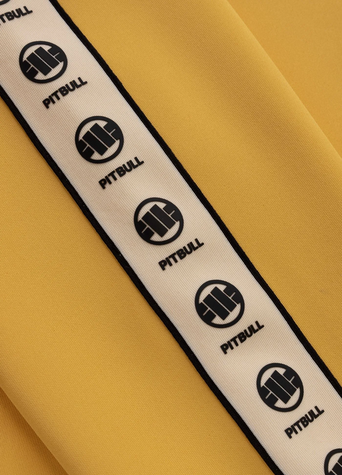 Men's Sweatjacket Oldschool POWERS - Pale Yellow