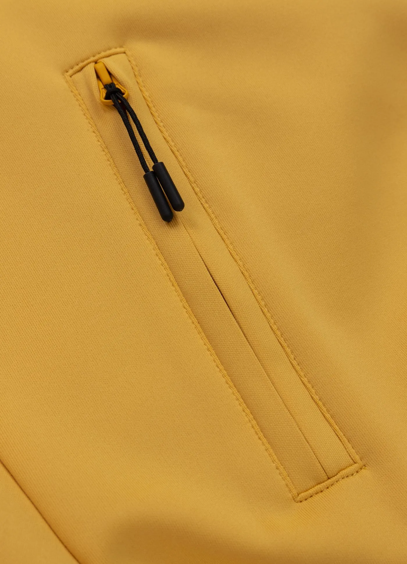 Men's Sweatjacket Oldschool POWERS - Pale Yellow