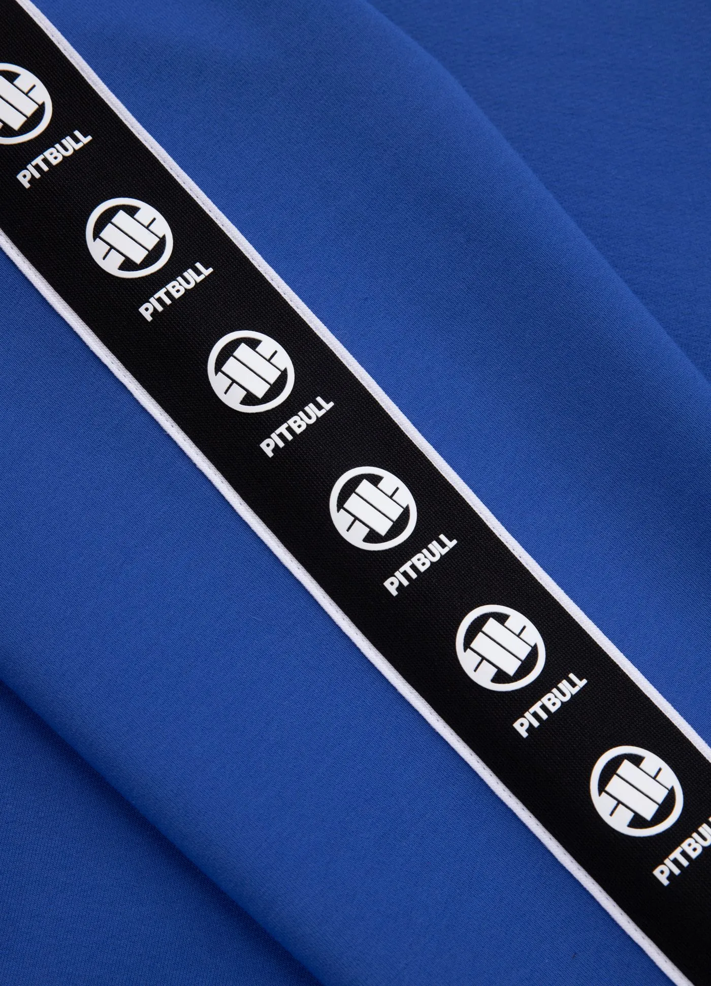 Men's Zip-up hoodie TAPE NUGGET - Electric blue