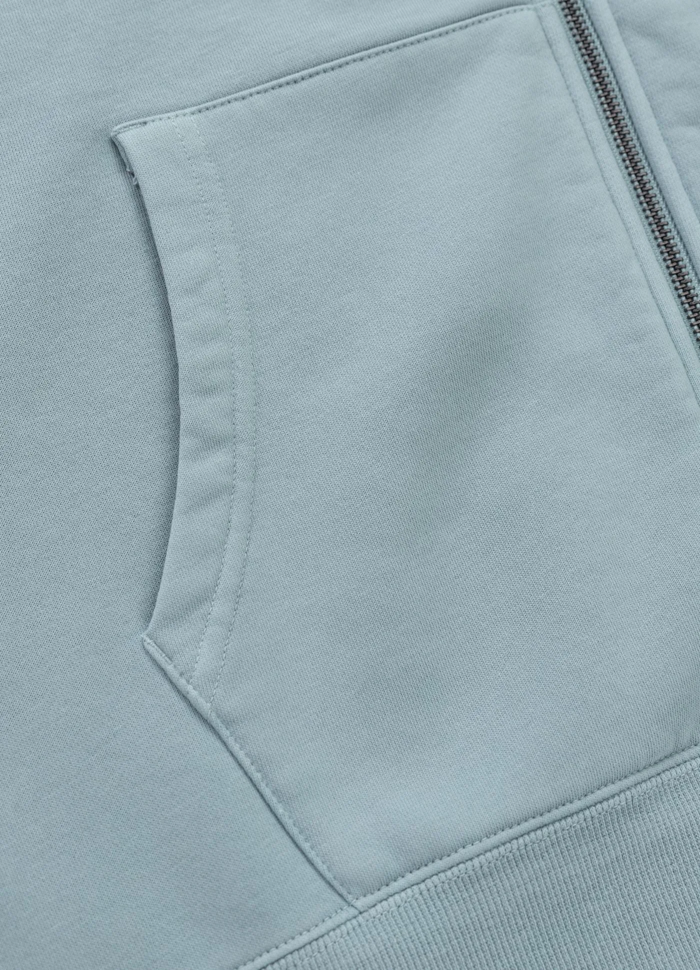 Men's Zip-up hoodie Washed Lancaster II - Washed blue
