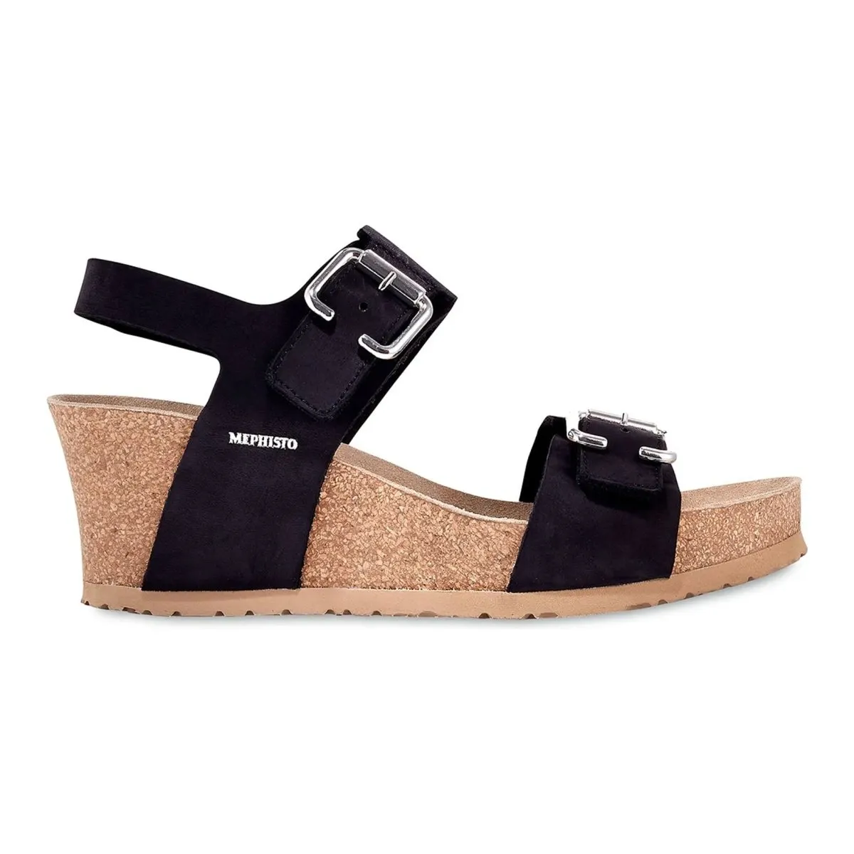 Mephisto Women's Lissandra Black Nubuck Mephisto Shoes