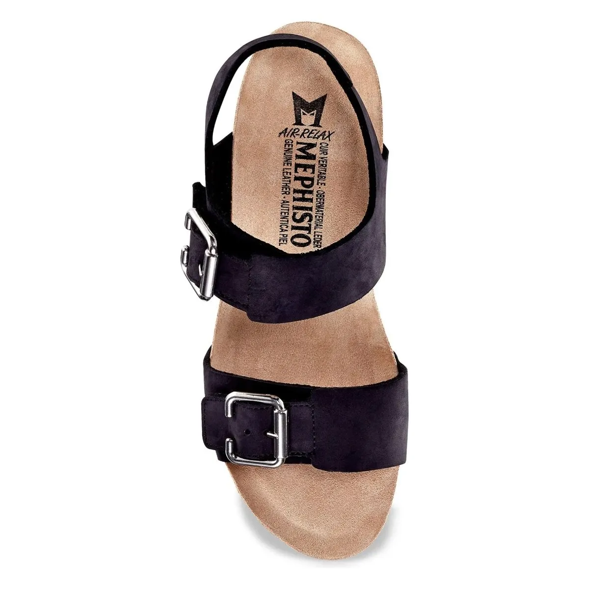 Mephisto Women's Lissandra Black Nubuck Mephisto Shoes