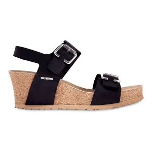 Mephisto Women's Lissandra Black Nubuck Mephisto Shoes
