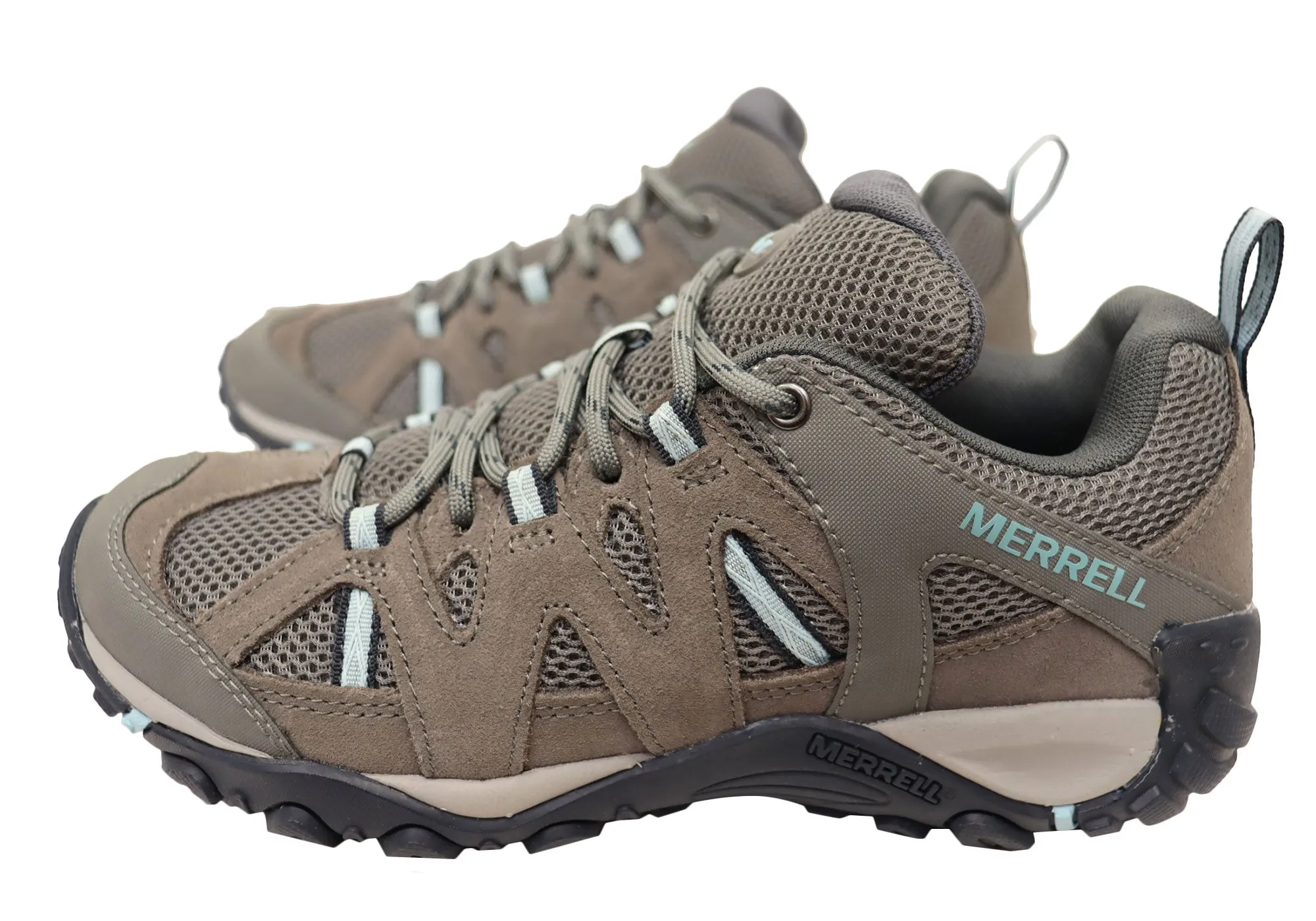 Merrell Womens Deverta 2 Comfortable Leather Hiking Shoes Merrell Shoes
