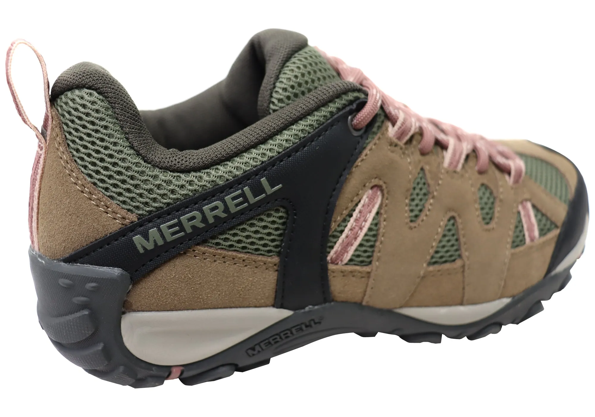 Merrell Womens Deverta 2 Comfortable Leather Hiking Shoes Merrell Shoes