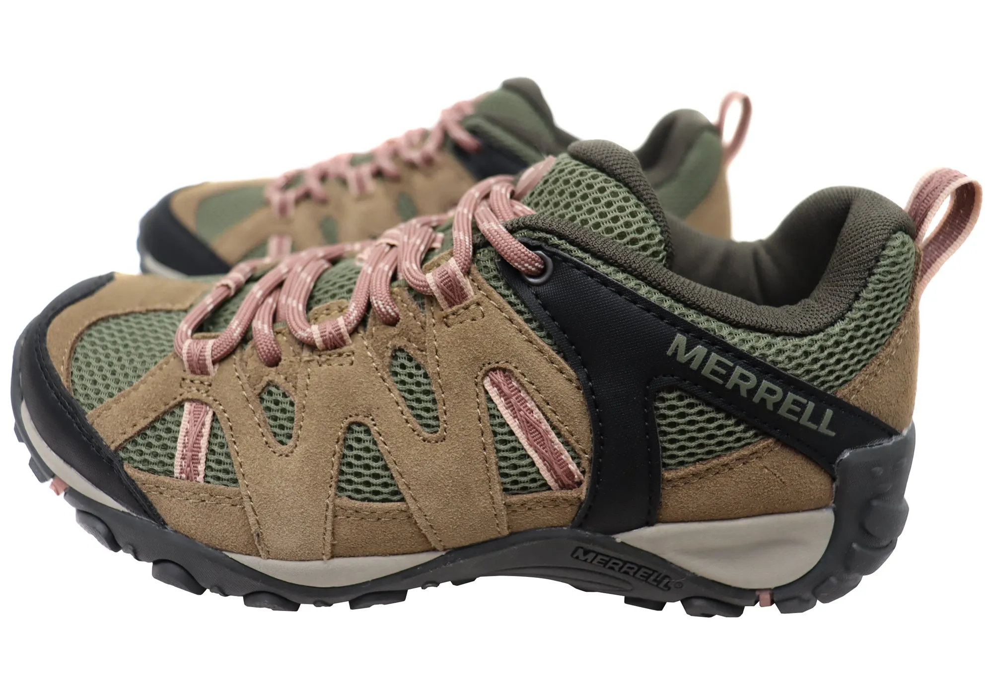 Merrell Womens Deverta 2 Comfortable Leather Hiking Shoes Merrell Shoes