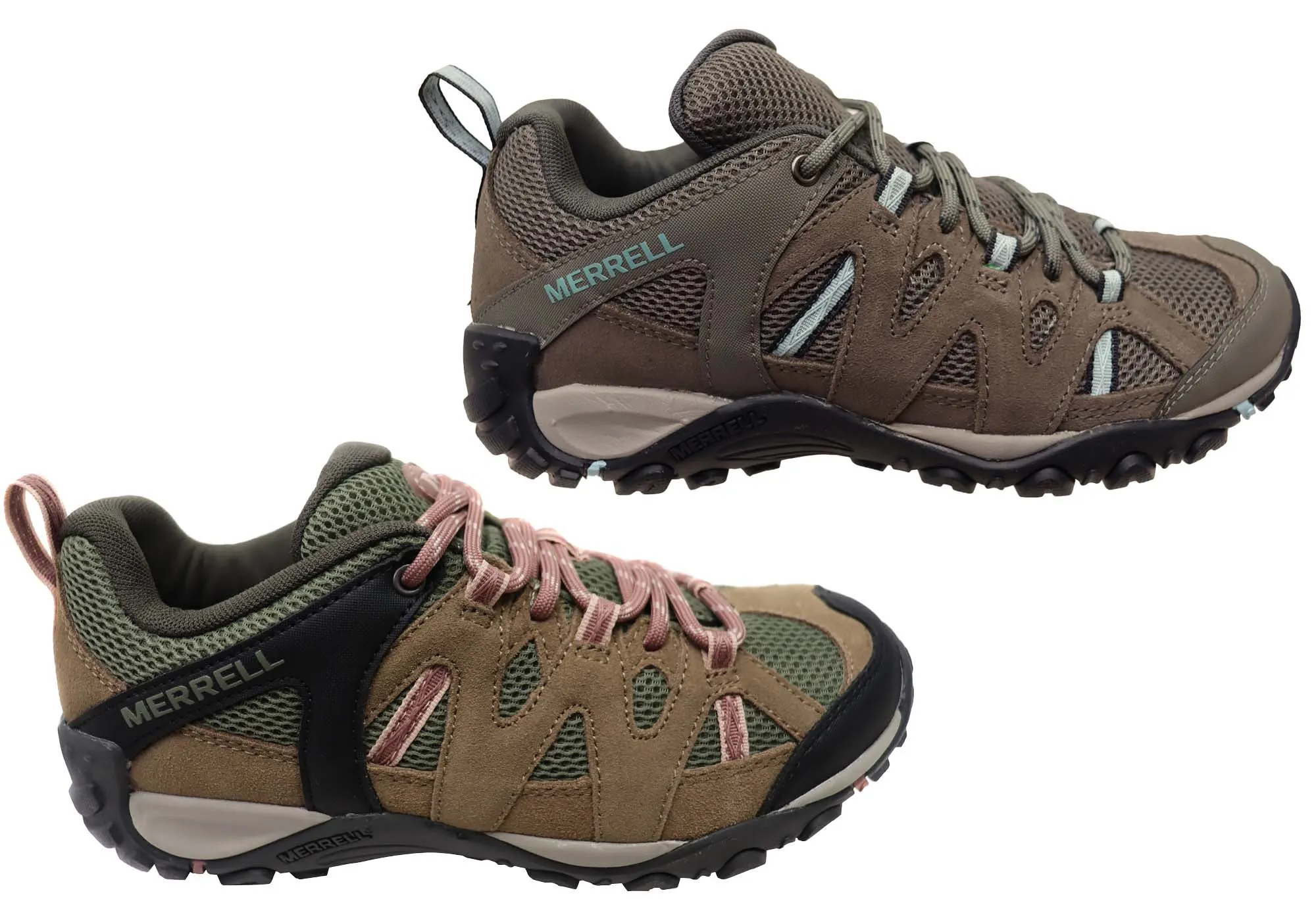 Merrell Womens Deverta 2 Comfortable Leather Hiking Shoes Merrell Shoes