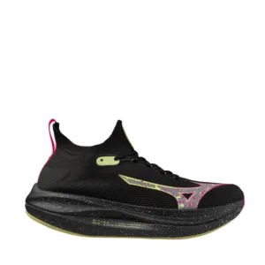 Mizuno Neo Vista Women's Running Shoes in Black Silver/Pink Tetra AW24 Shoes_Mizuno