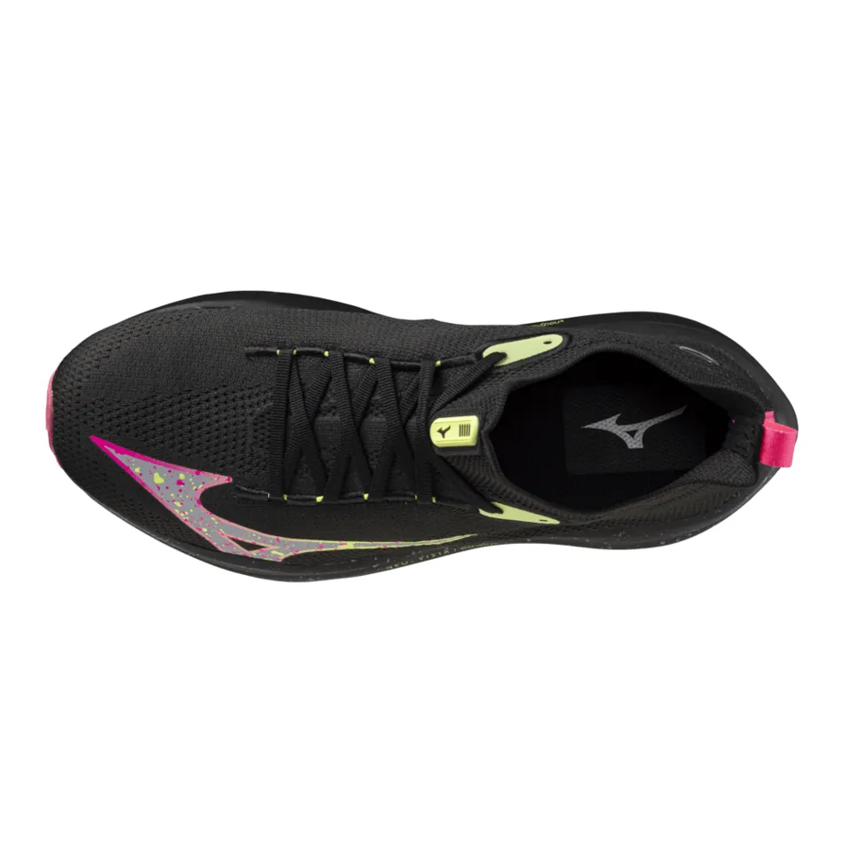Mizuno Neo Vista Women's Running Shoes in Black Silver/Pink Tetra AW24 Shoes_Mizuno